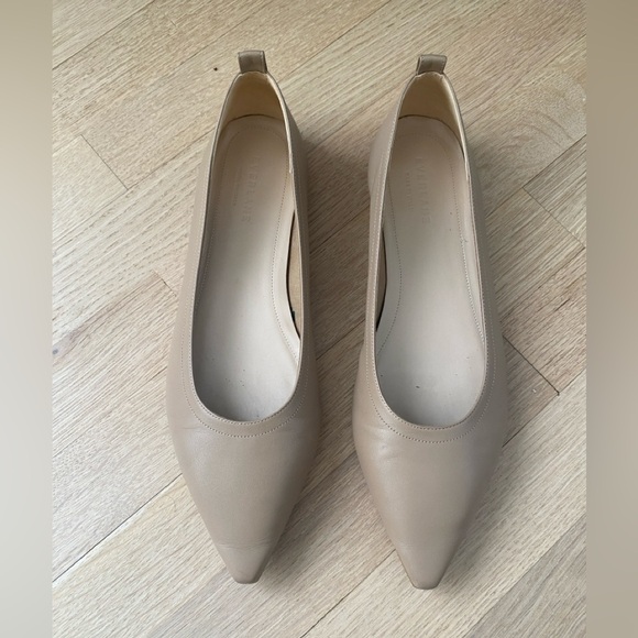 Everlane The 40 Hour Work Flat Nude Size 9 - Picture 4 of 13